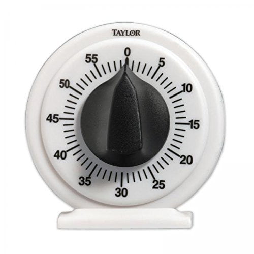 Taylor Precision Classic Mechancial Timer, 60 Minute , Long Ring