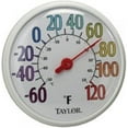 thumbnail image 1 of Taylor Precision Products Rainbow Thermometer 6714 - Analog Display - 12" Multicolor, 1 of 1