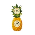 thumbnail image 1 of Taylor Precision Products 12-inch Pineapple Clock with Thermometer, 1 of 5