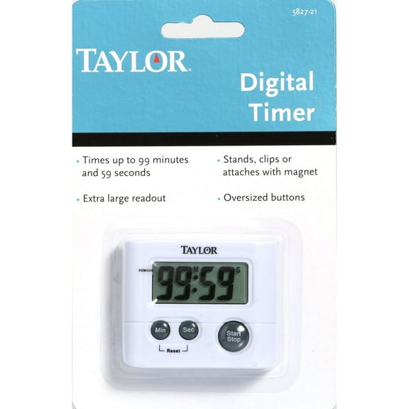 Taylor Precision Products 5827-21 Digital Timer