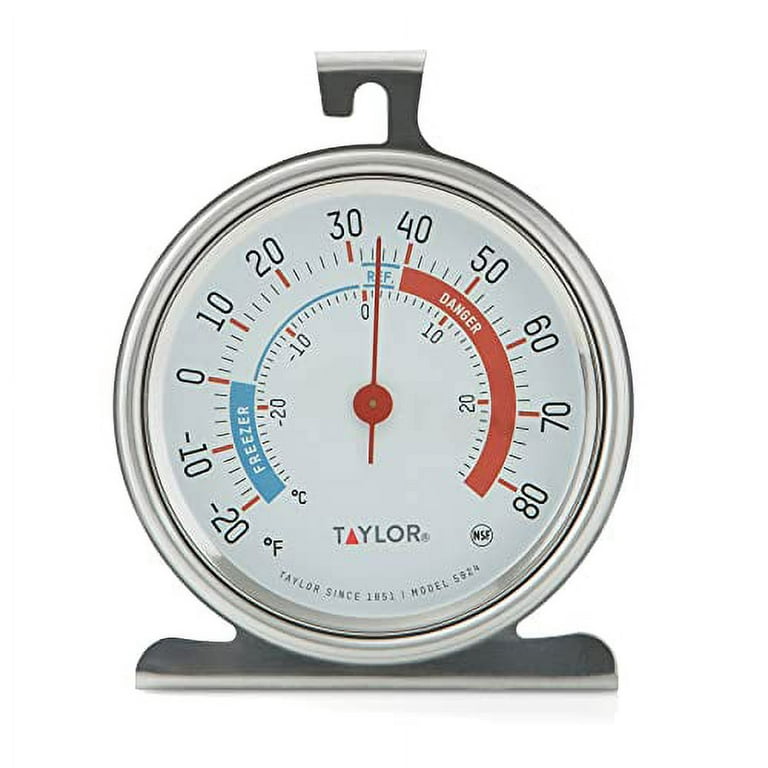 Taylor Precision Commercial Digital Freezer / Refrigerator Thermometer  Thermometers