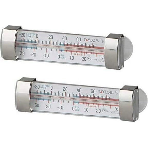 Taylor Precision Products 5925N Stainless Steel Classic Utility Thermometer "Thermostat" 2 Pieces