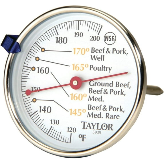 Taylor Precision Products 5939N Meat Dial Thermometer