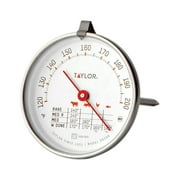 Taylor 3-inch Dial Leave-in Meat Thermometer with Meat Chart on Dial