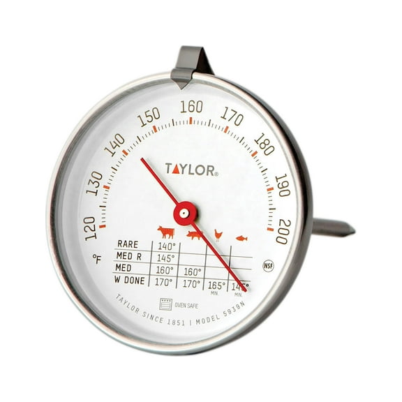 Taylor Precision Products 5939N Meat Dial Thermometer