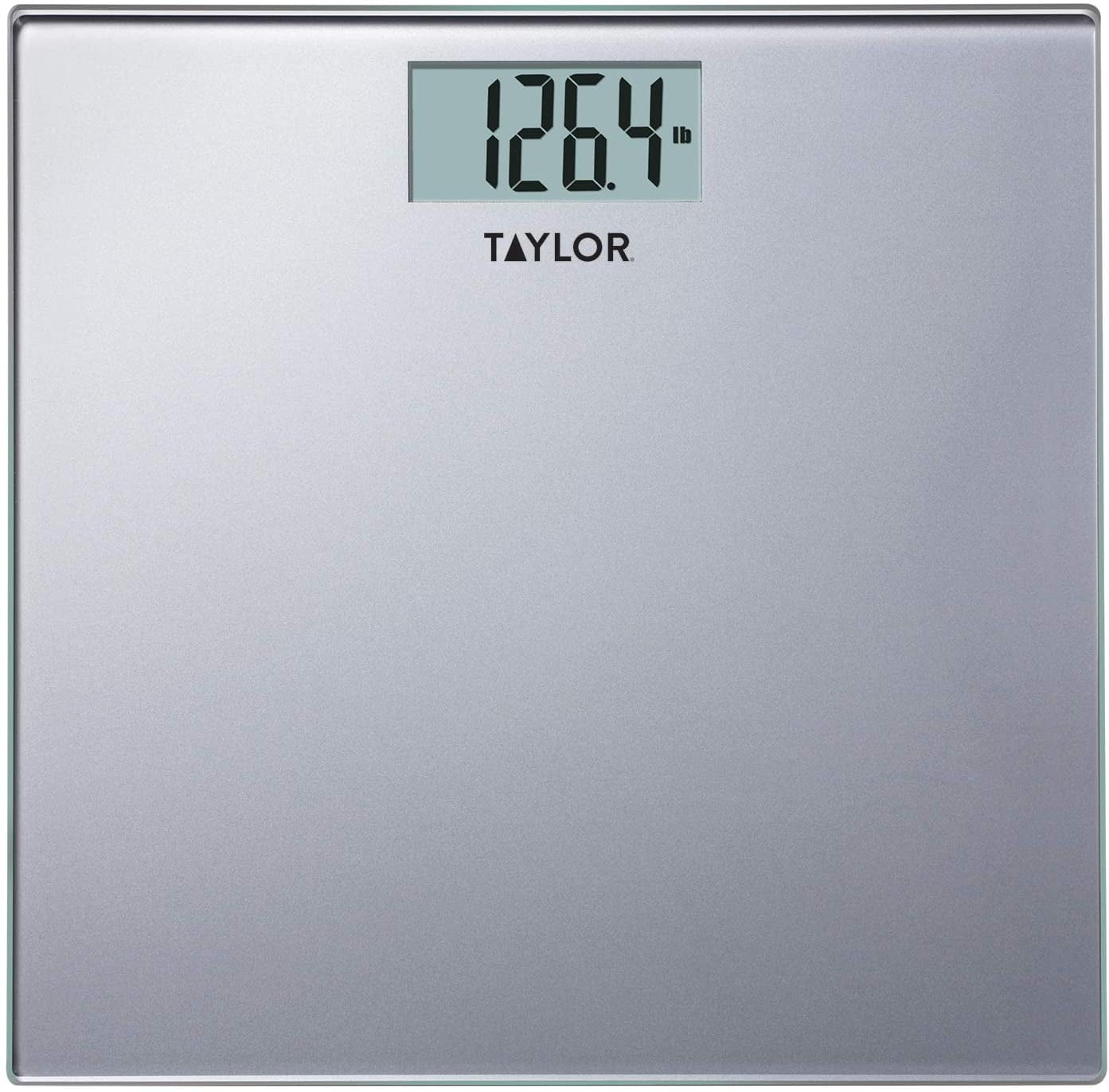 Taylor Digital 400 Lb. Glass Bath Scale, Clear - Parker's Building Supply