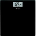 thumbnail image 1 of Taylor Precision Products Digital Scales for Body Weight, Highly Accurate 400 LB Capacity, Auto on and Off Scale, 11.8 x 11.8 Inches, Black, 1 of 4