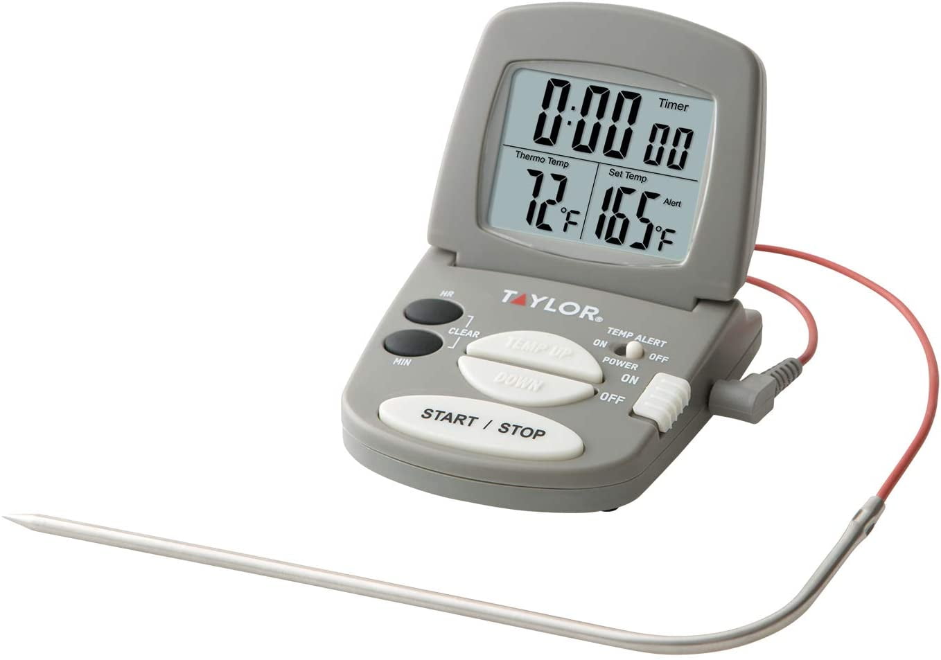 Taylor Precision Products Digital Cooking Thermometer/Timer