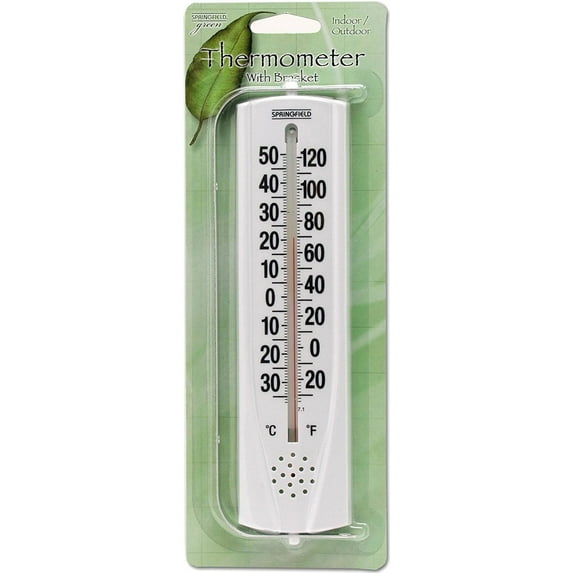 Taylor Precision Products Weather Thermometer, Easy-to-Read Graphics, Shatter-Resistant