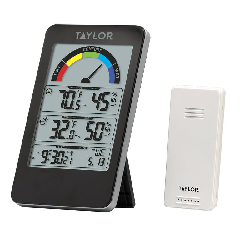 Taylor Precision Products Wireless Indoor/Outdoor Thermometer 