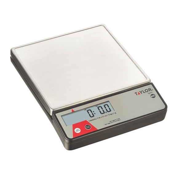 Taylor Precision TE11FT 11 Lb. Platform Digital Portion Control Scale