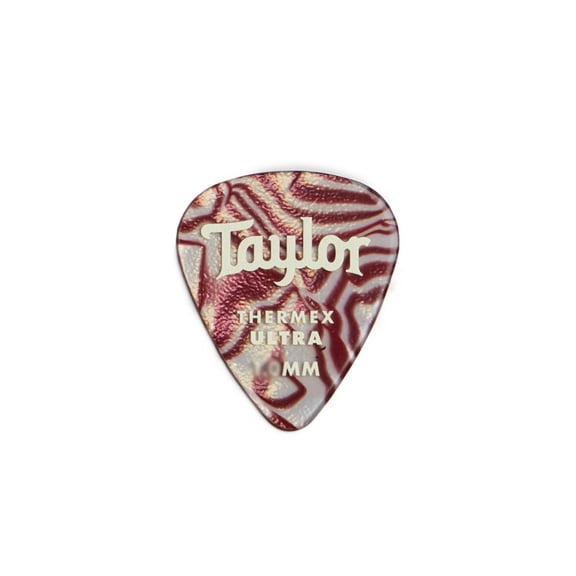 Taylor Premium Darktone 351 Thermex Ultra Picks - Ruby Swirl - 1.0mm (6-Pack)