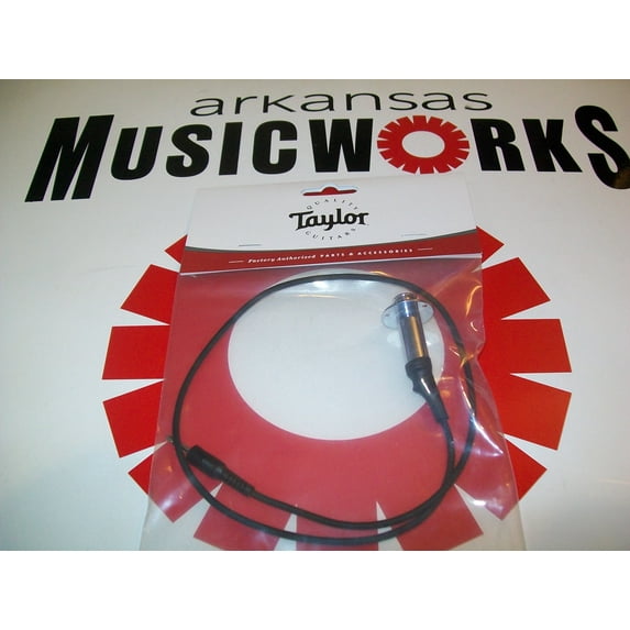 Taylor Prewired Endpin Jack Assembly For ES-B Preamp - CHROME, #84814