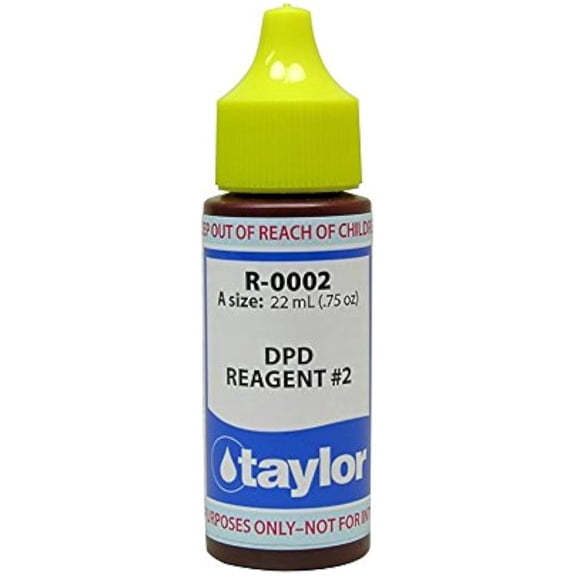Taylor Technologies Reagent 2 R-0002-A Chlorine/Bromine DPD 0.75 Ounce