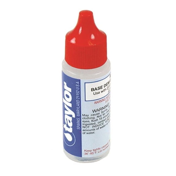 Taylor R0006A Base Demand Reagent .75OZ Bottle for Test Kits