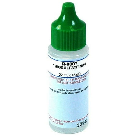 Taylor Technologies R-0007-A-24 0.75 Oz. Standard Thiosulfate Reagent No. 7