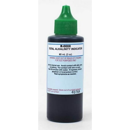 Taylor R0008 Swimming Pool Spa Test Kit Total Alkalinity Indicator 2 Oz Bottle