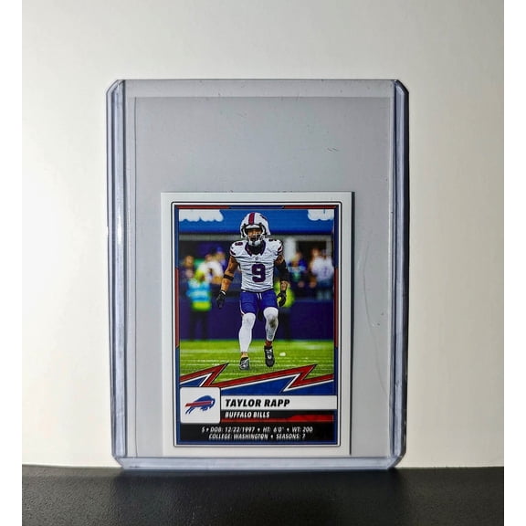 Taylor Rapp 2025 Panini NFL #51 Sticker Buffalo Bills