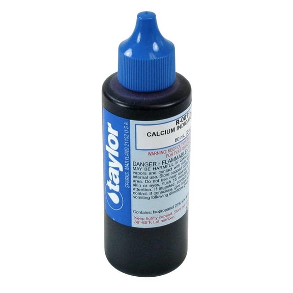 Taylor Technologies R-0011L-E Calcium Indicator Liquid  16 oz Pool & Spa Water Test Reagent
