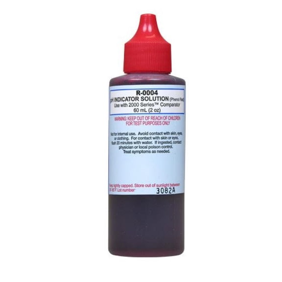 Taylor R-0004-C-12 pH Indicator #4 Solution 12 Pack - 2 oz