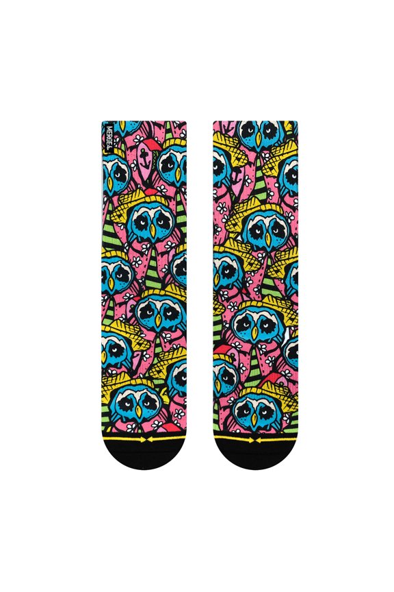 Taylor Reinhold Aloha Owl Crew Socks