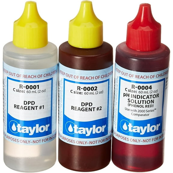 taylor Replacement Reagent Refill Kits - Basic Refill Kit - 2 oz.