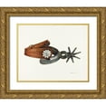 thumbnail image 1 of Taylor, Robert W.R. 14x12 Gold Ornate Wood Framed with Double Matting Museum Art Print Titled - Spur 1938, 1 of 4