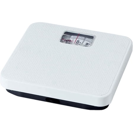 Taylor Rotating Dial Body Weight Scale, White, 400 lb Capacity