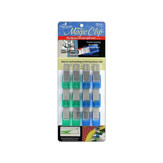 Taylor Seville Magic Clip Big 12pc