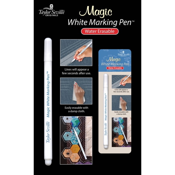 Taylor Seville Magic Marking Pen-White 1/Pkg