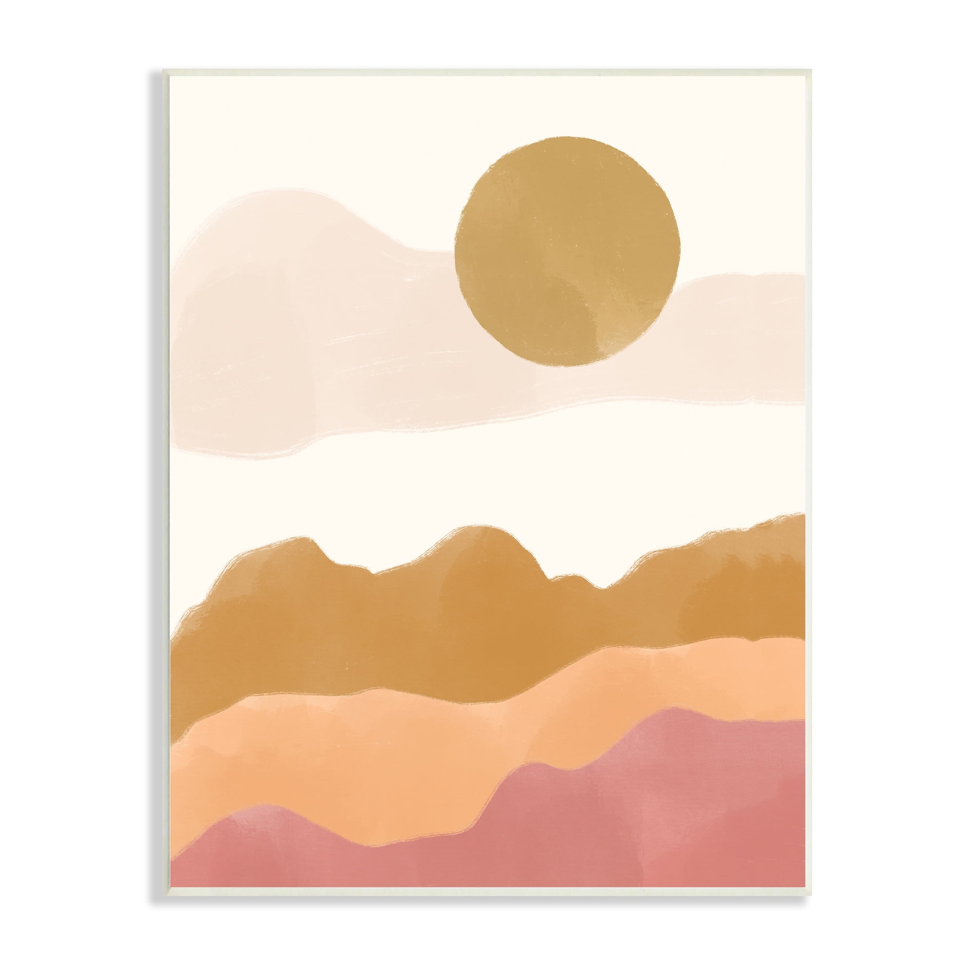 Stupell Industries Bushy Arid Terrain Daily Sahara Sandy Winds,10 x 15, Design by Taylor Shannon Designs