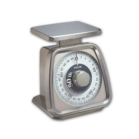 Taylor Stainless Steel Analog Portion Control Scale (50-Pound) CA2