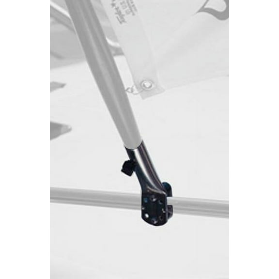 Taylor Stainless Steel Rail Mount Flag Socket, Fits 3/4" to 7/8" Poles and Mounts To 7/8" to 1-1/4" Rails