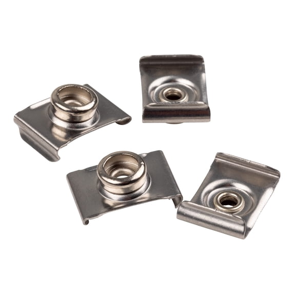 Taylor Stainless Steel Top-Lok for Heavy 1" Round Trim, 4pk