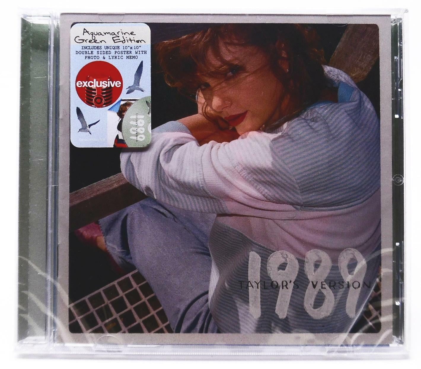 Taylor Swift - 1989 Taylor's Version (Exclusive Aquamarine Green Edition) Music CD