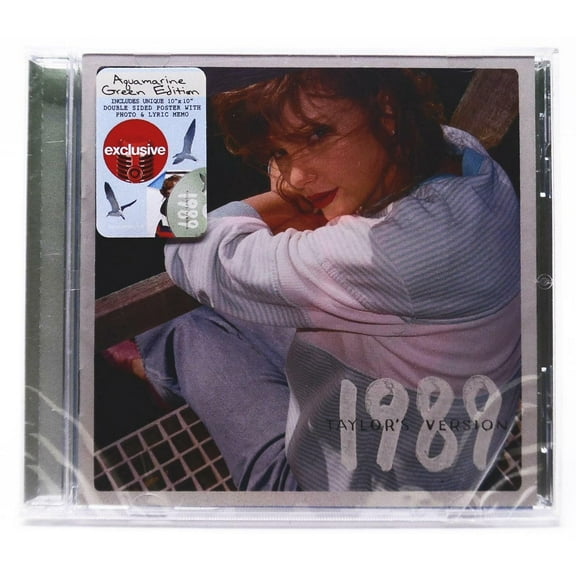 Taylor Swift - 1989 Taylor's Version (Exclusive Aquamarine Green Edition) Music CD