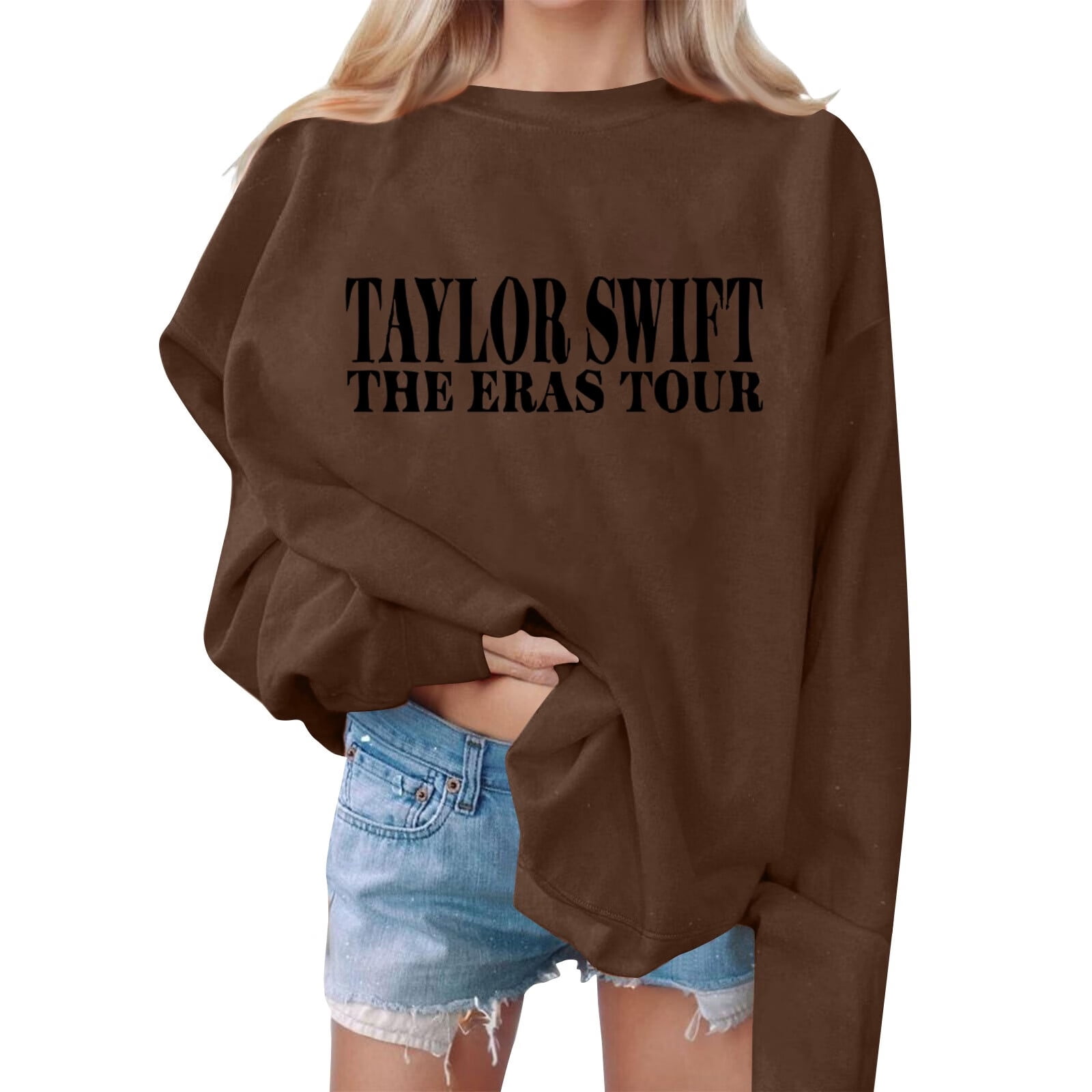 Autumn Winter Men Hoodies Taylor The Eras Tour Print Pullover