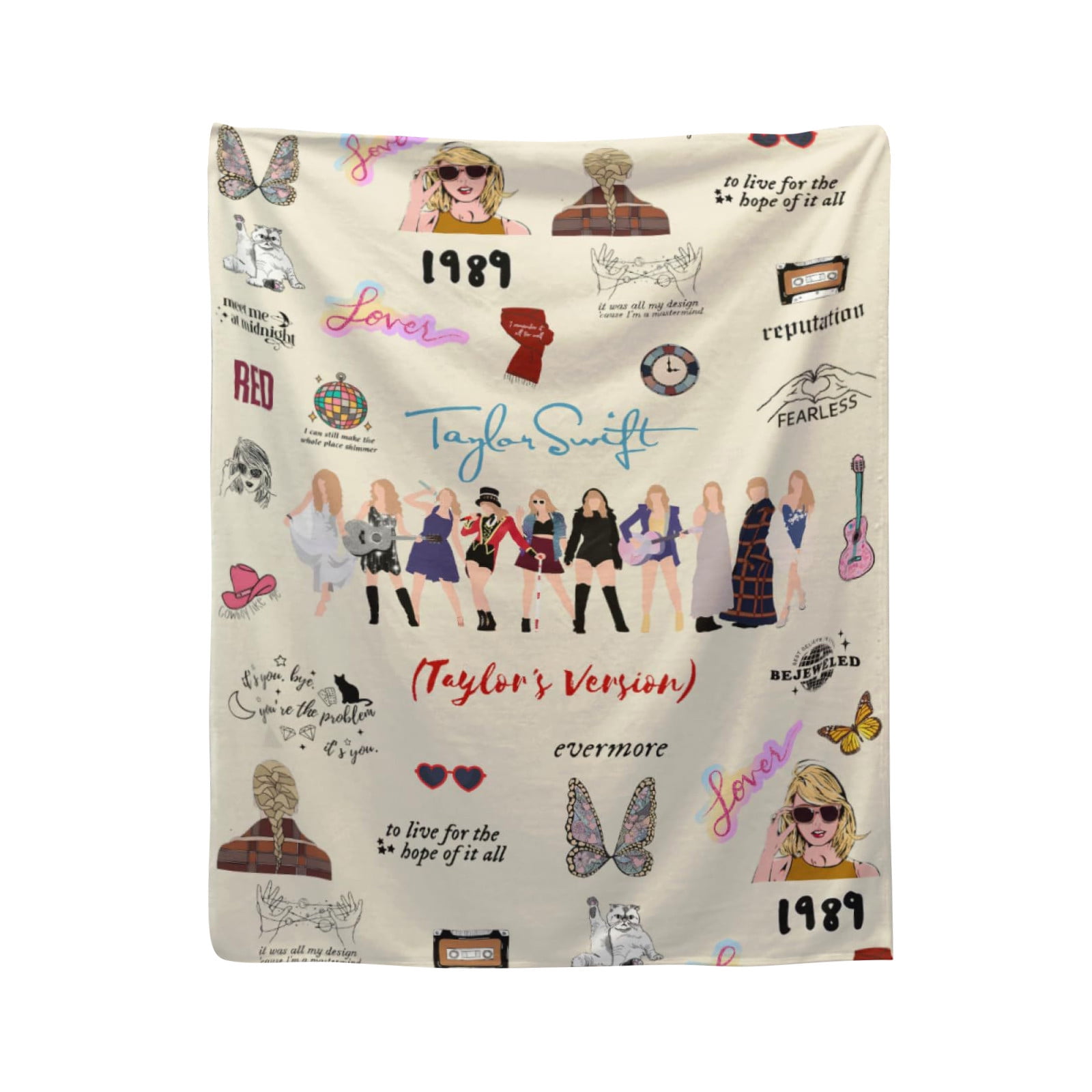 Taylor Swift Blanket Eras Tour,Blanket Taylor Swift Music Album Cover ...