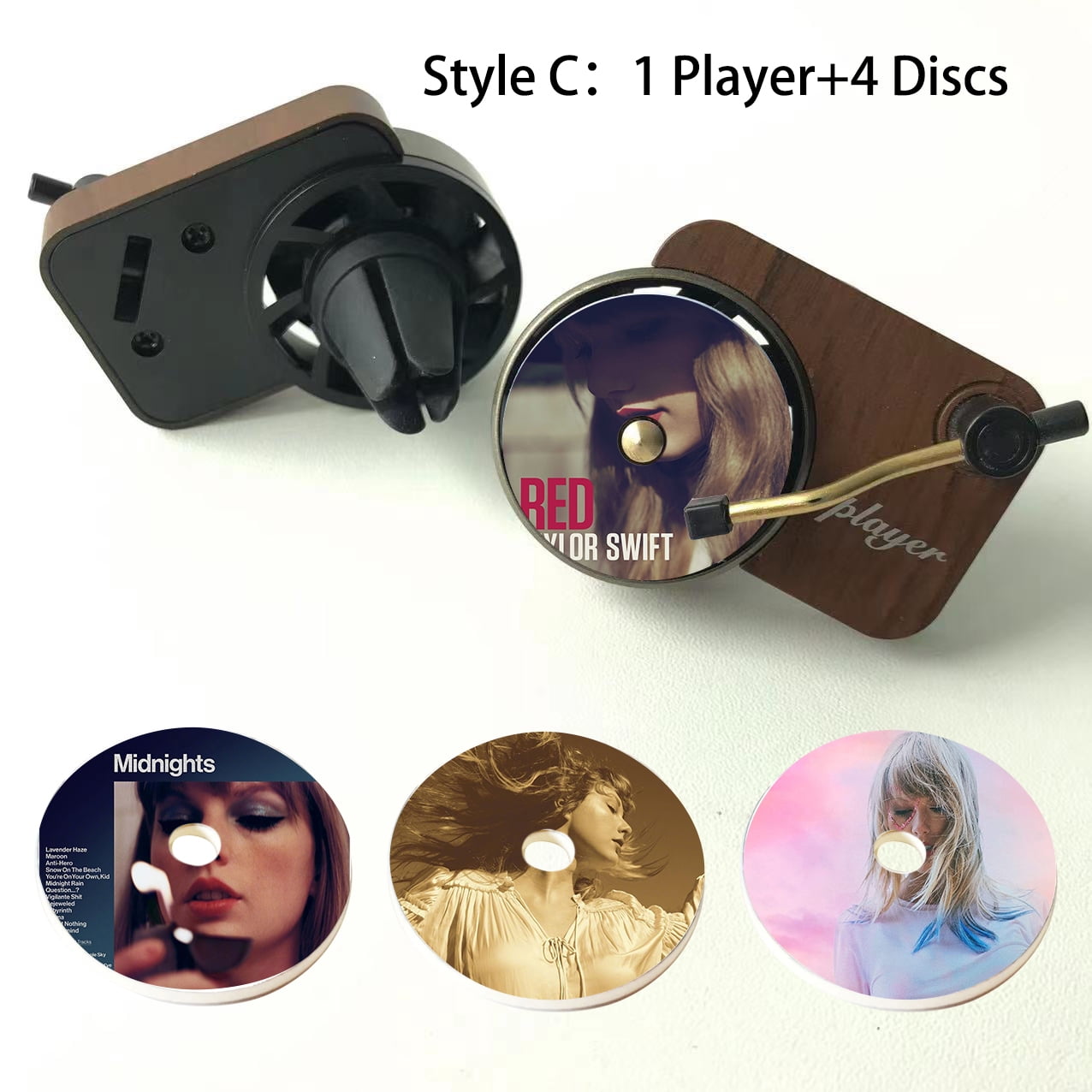 Taylor Swift Car Air FreshenerTurntable Car Fragrance Personalized