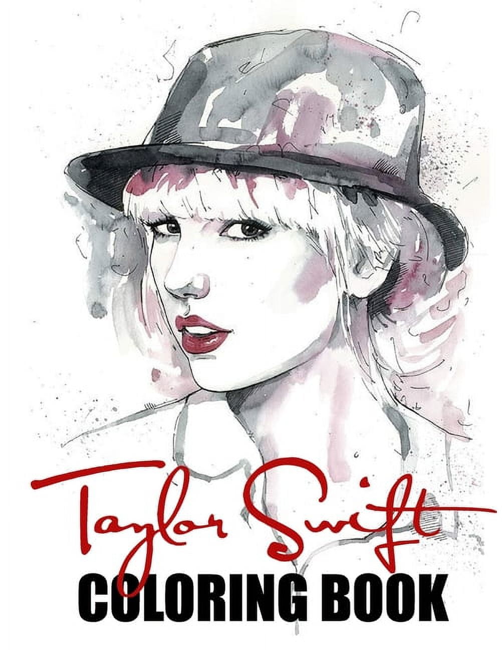 Taylor Swift Coloring Book : New coloring book for all fans easy and  relaxing designs (Paperback)