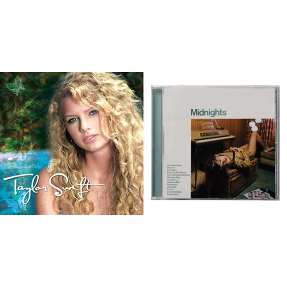 Taylor Swift-Deluxe Edeshon & Midnights (X) (Jade Green CD)