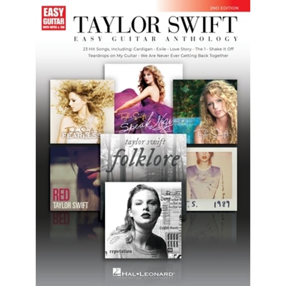Pre-Owned Taylor Swift - Easy Guitar Anthology 2nd Edition (Paperback) 170512464X 9781705124642