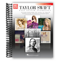 Taylor Swift - Easy Guitar Anthology: 2nd Edition (Spiral Bound)