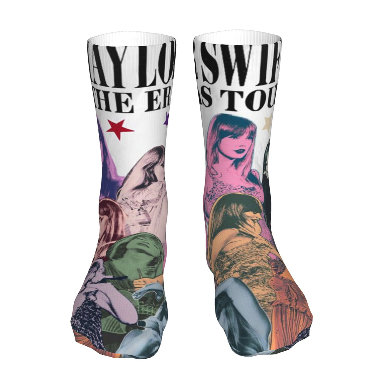 Taylor Swift Socks Popular Singer Novelty Stockings Unisex