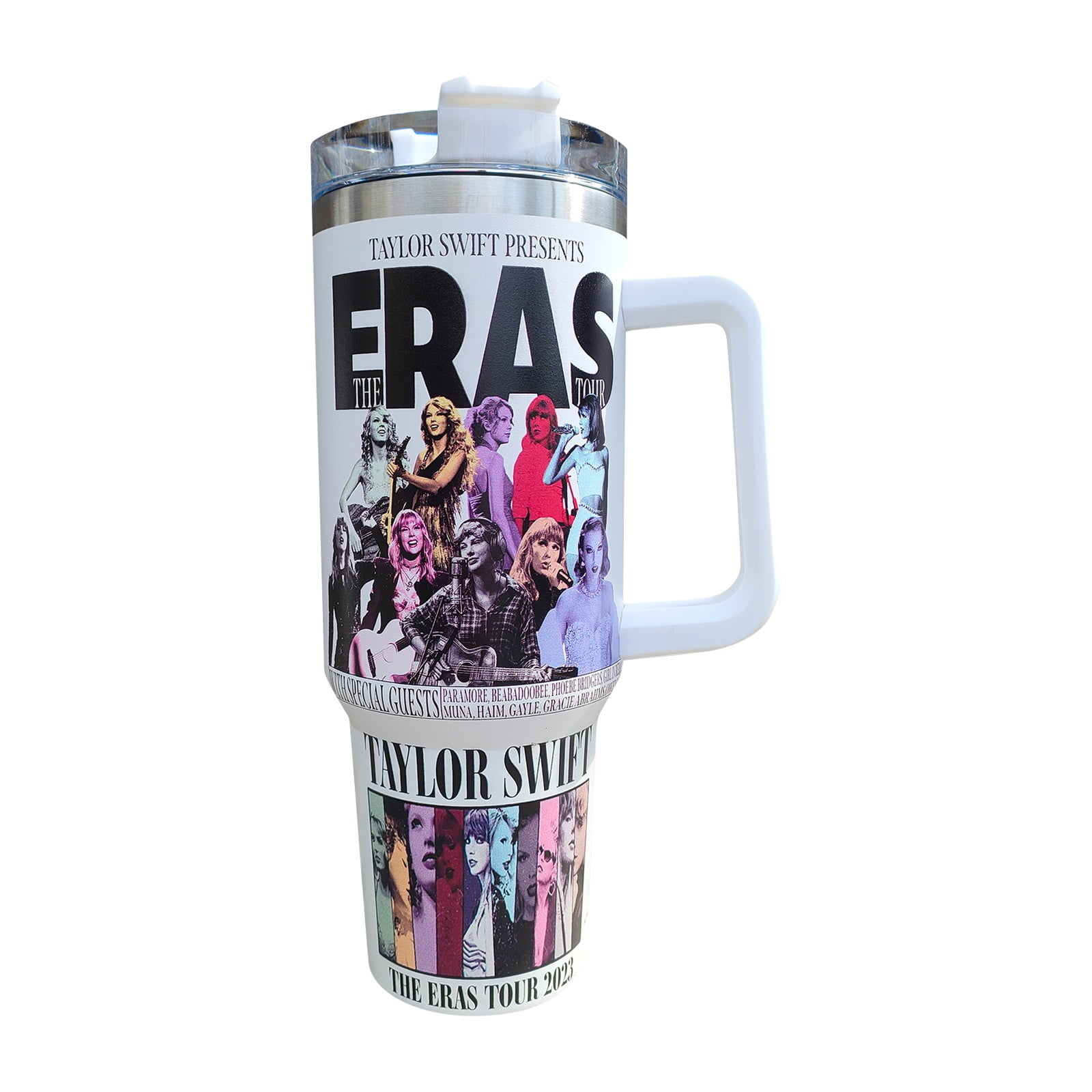 Taylor Swift Eras Tour Concert Tumbler 40Oz Swiftie Collection Taylor Swift  Album Covers Stainless Tumbler The Eras Tour 2023 Travel Stanley Cup With  Handle NEW - Laughinks