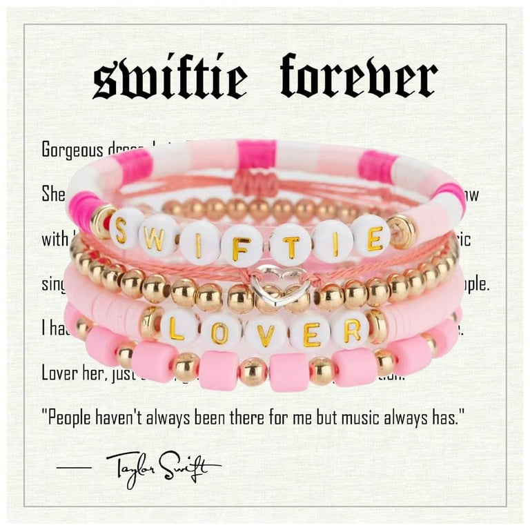 Taylor Swift Eras Tour Friendship Beaded Bracelets, Taylor Swift Bracelets,  Tradable Bracelets Eras Tour, Gift for Her, Gift for Swiftie 