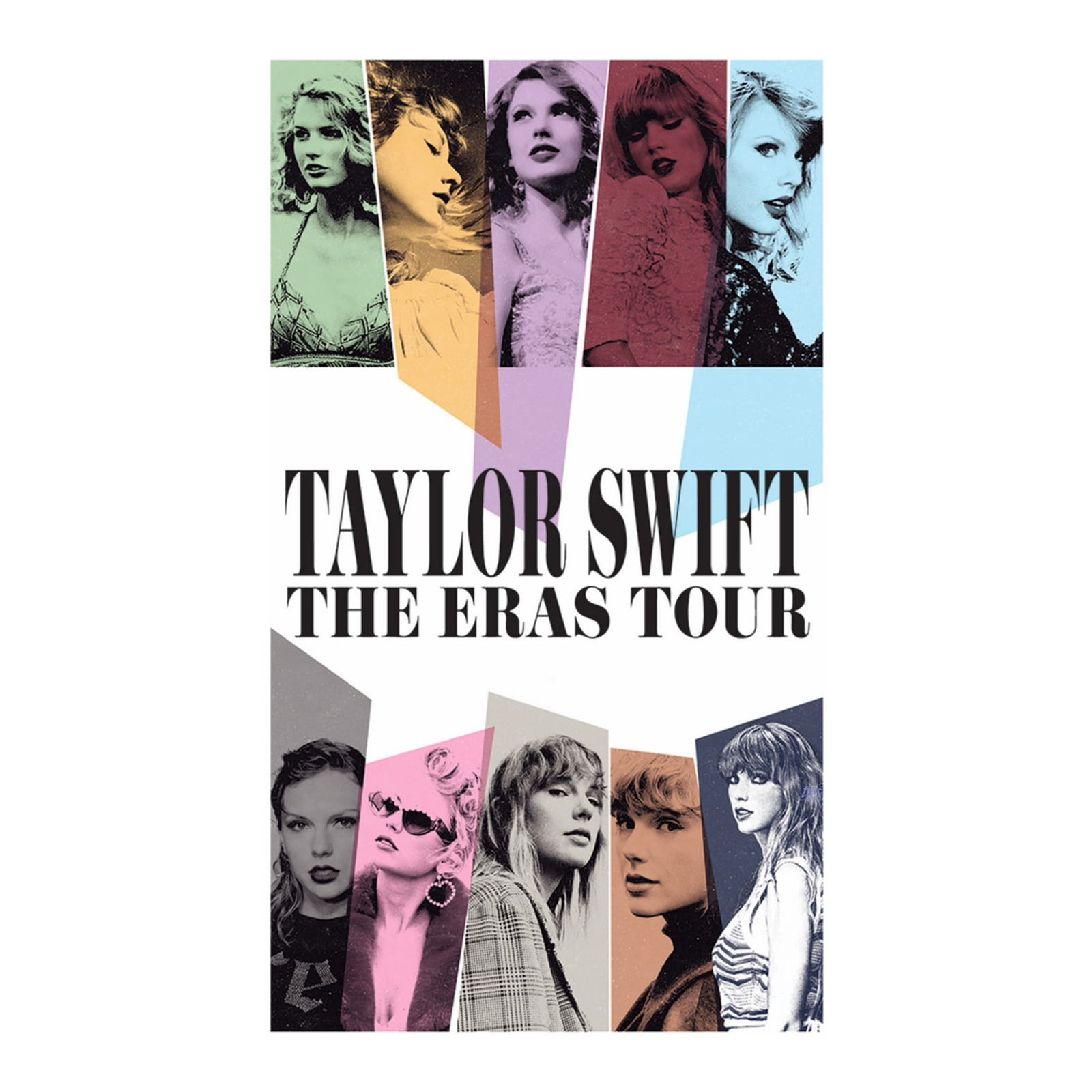 Taylor Swift the Eras Tour Albums Vinyls Cover Colors Art 