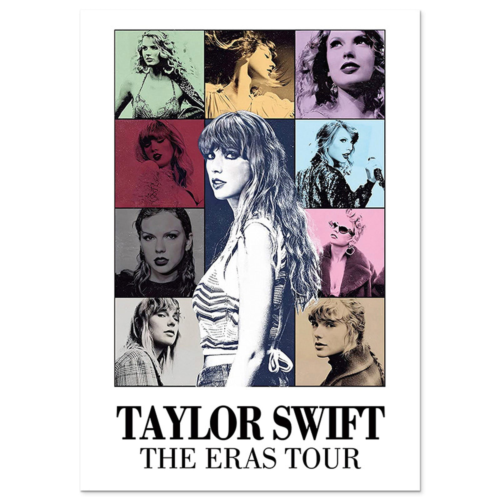 Taylor Swift the Eras Tour Support Taylor Poster Wall Art Music Cover Album Posters Songs for