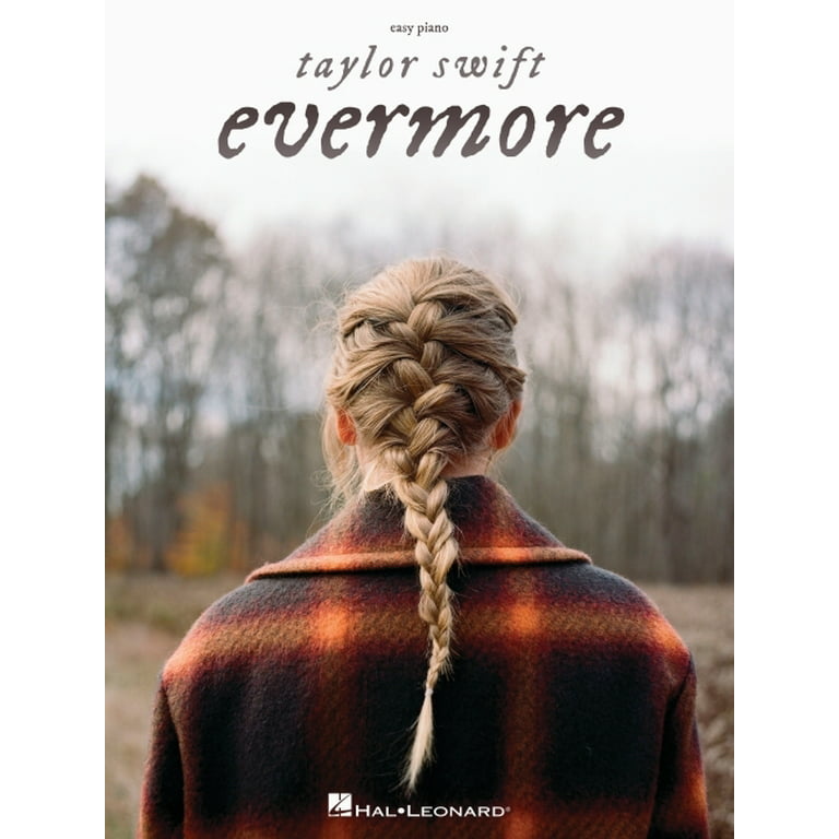 Taylor Swift - Evermore Easy Piano Songbook with Lyrics (Paperback) 