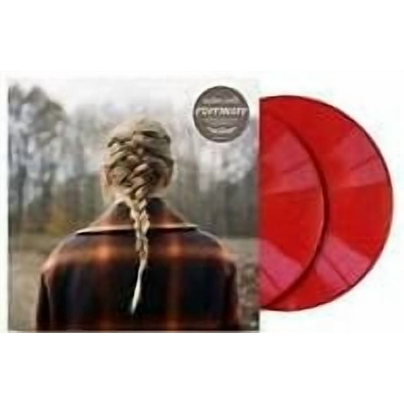 Taylor Swift - Evermore Exclusive Limited Edition Red 2x LP Vinyl Record